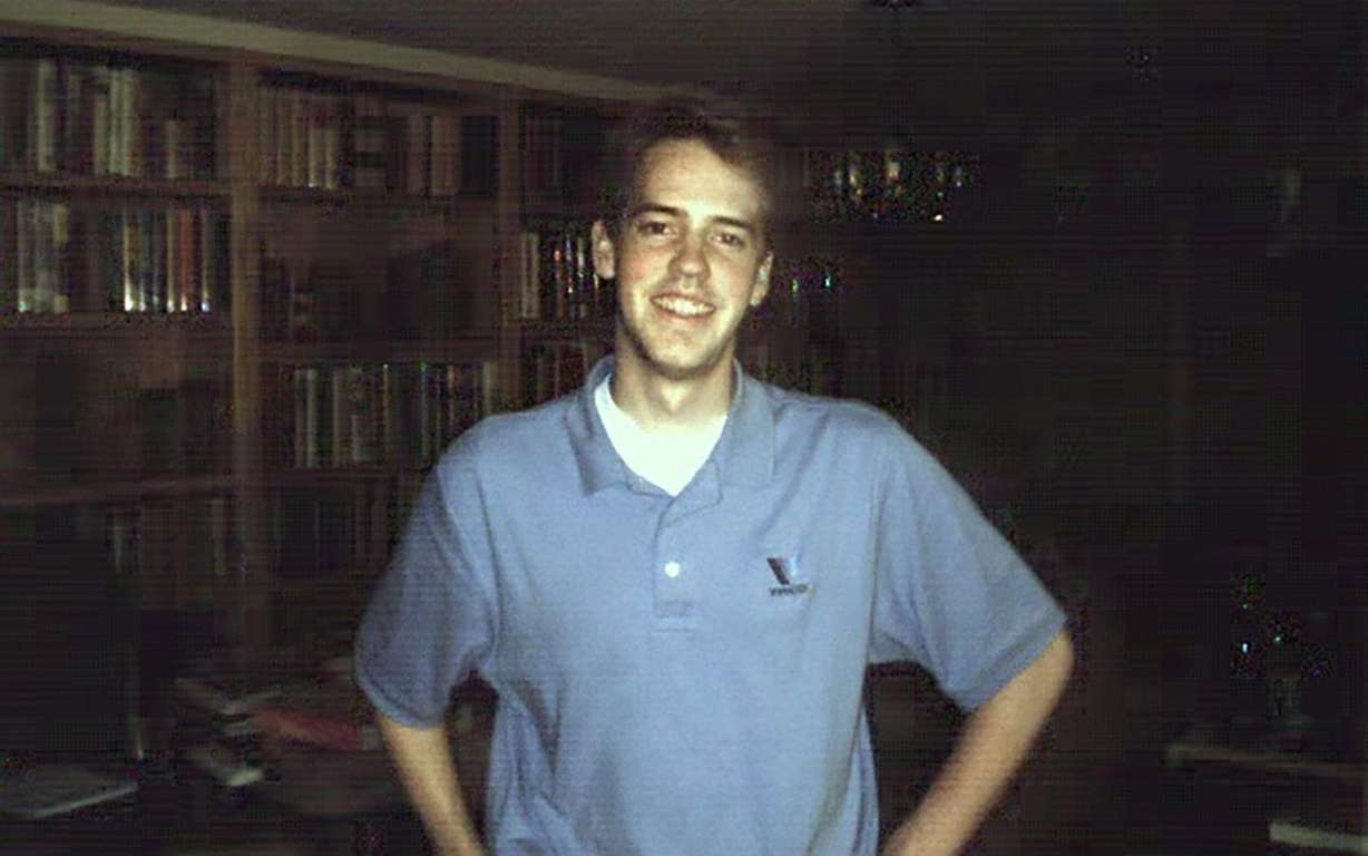 This photo of Josh Powell, circa June 2000, was taken at his father Steve Powell’s home in South Hill, Wash.