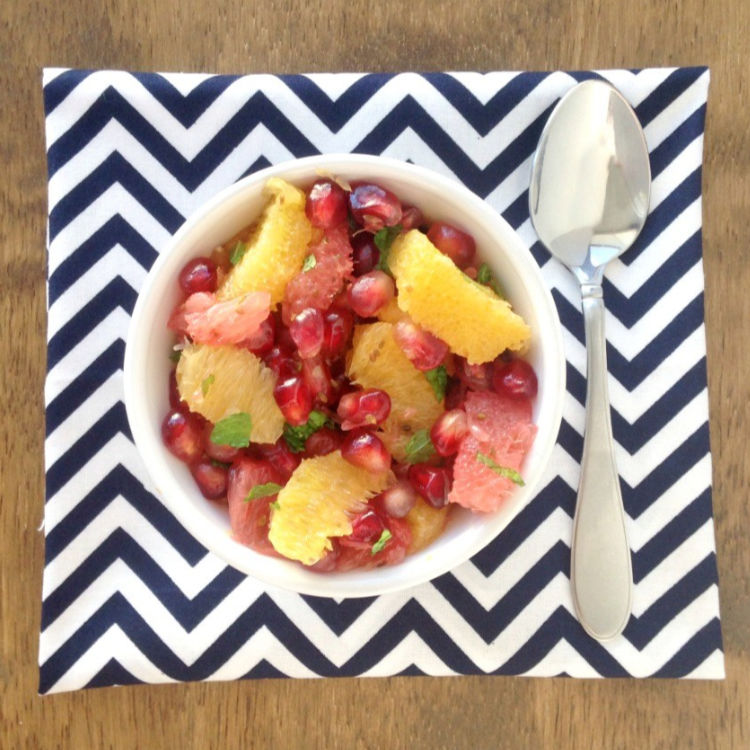 Pomegranate citrus salad (Photo: Brittany Poulson)