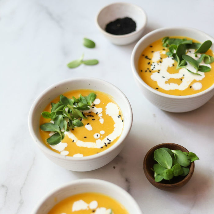 Butternut squash apple soup (Photo: Julie Kay Andrews)