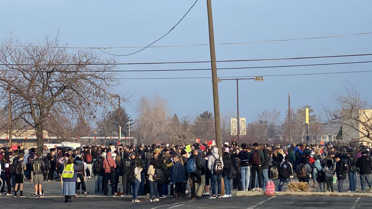 Students sent home after Hillcrest High School in Midvale evacuated due to gas leak