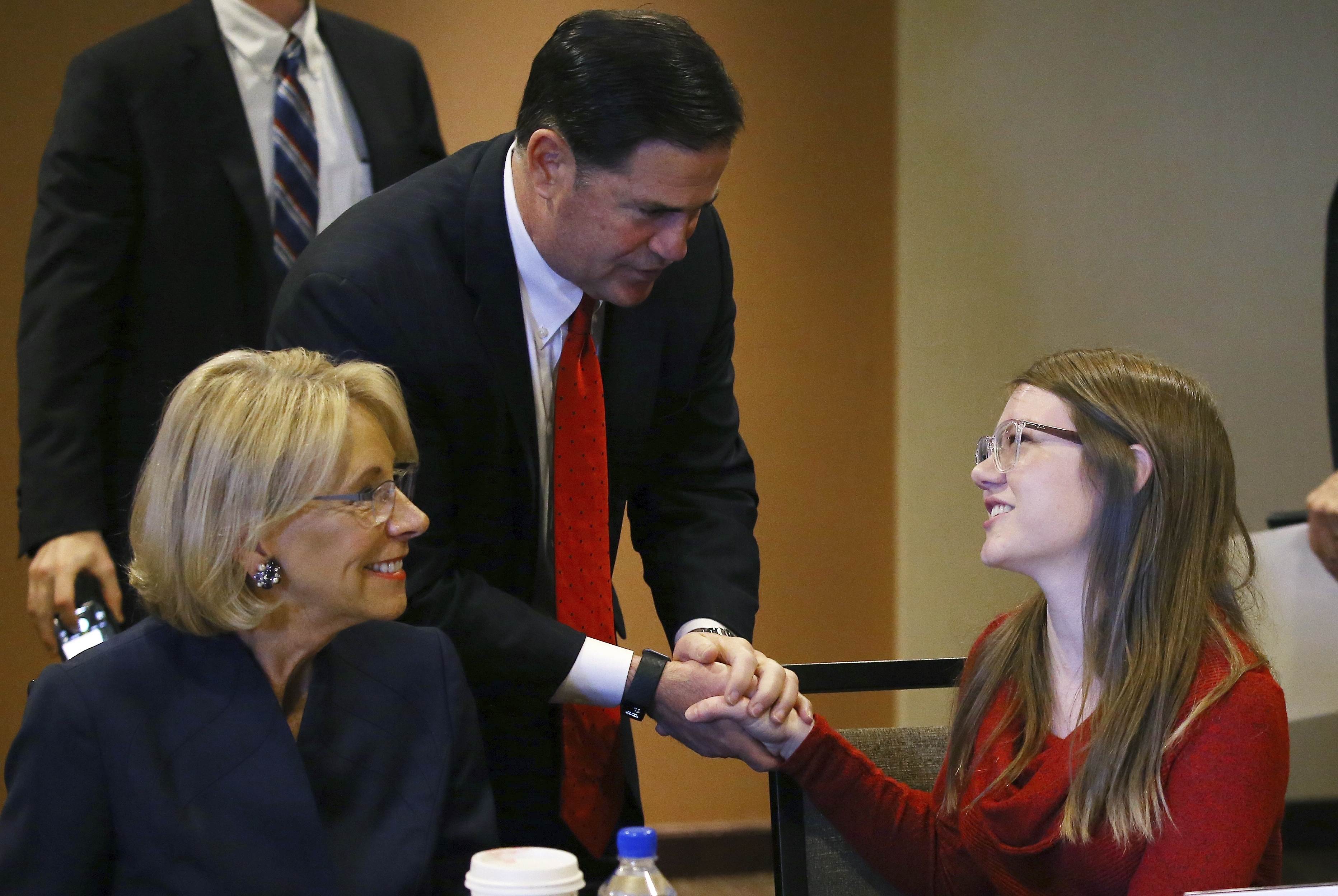 Education Secretary pushes school vouchers at Arizona event