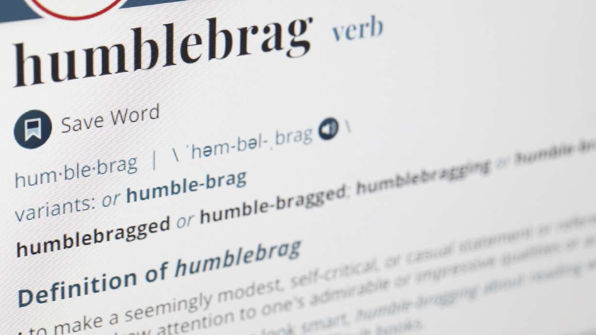 Let's cancel 'OK Boomer' in 2020, and the humblebrag, too