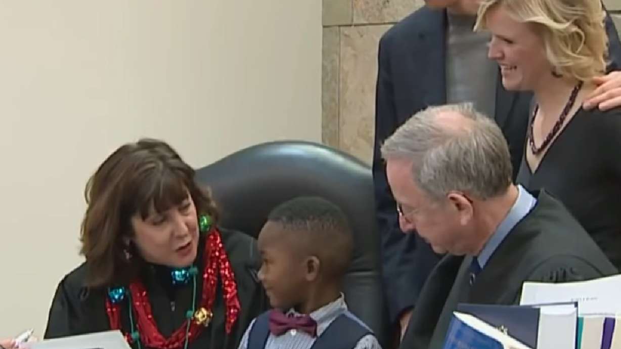 Have You Seen This? Adorable alert: Boy invites his kindergarten class to his adoption