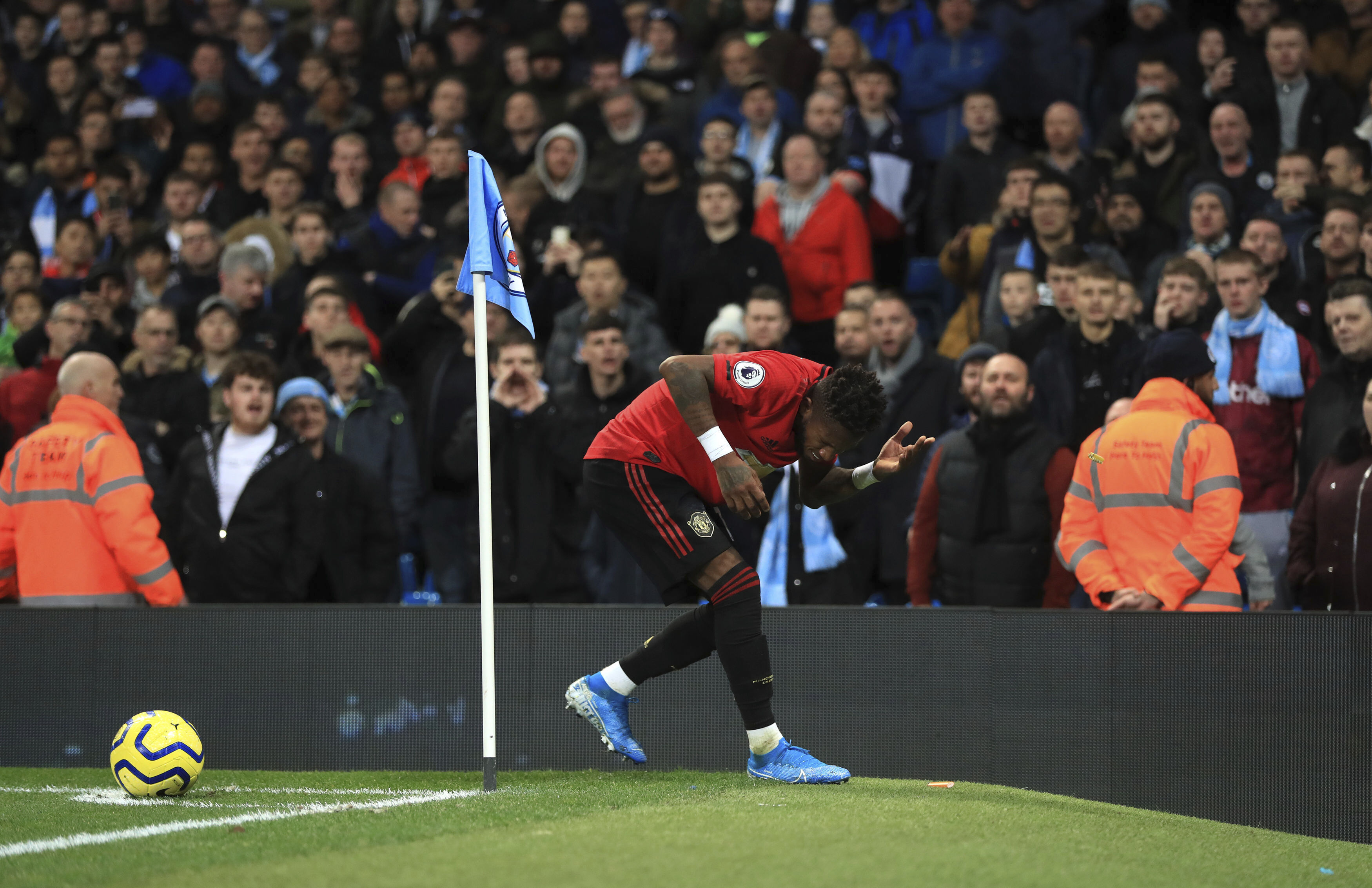 Man arrested on suspicion of racism at Manchester derby