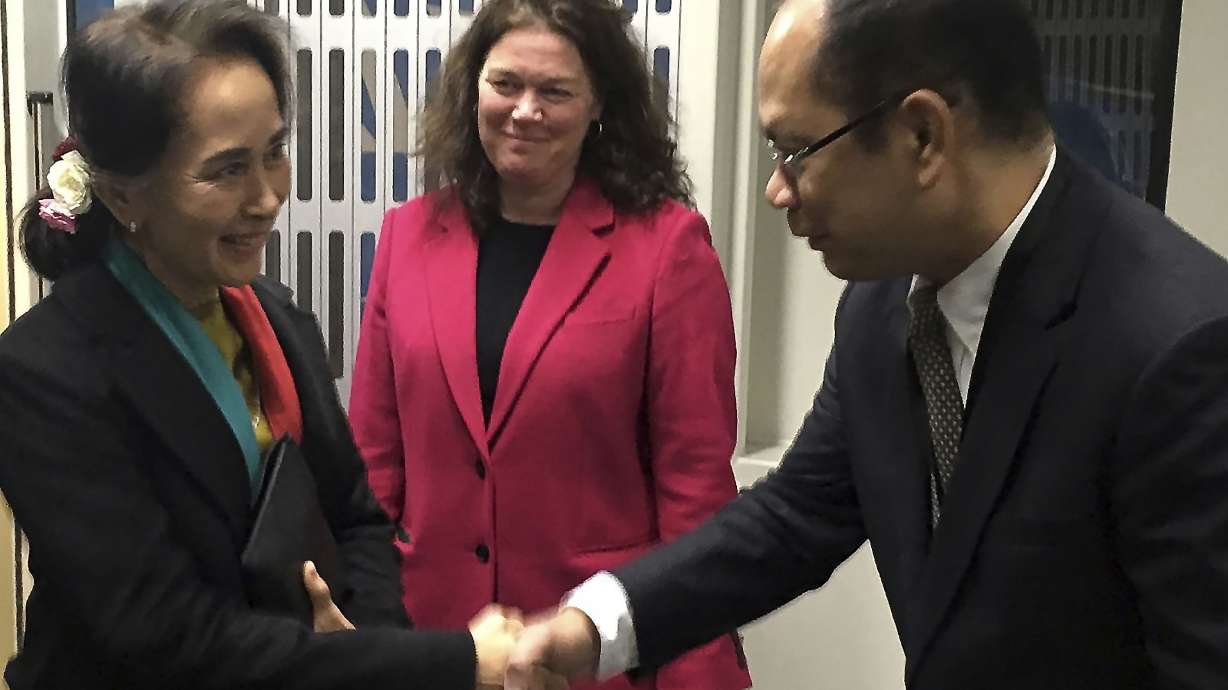 Fallen rights icon at UN court for Rohingya genocide case