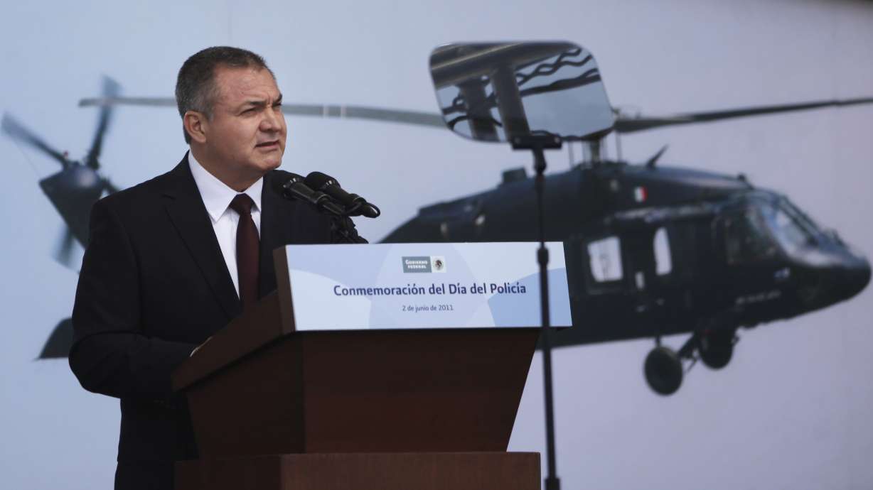 Ex-Mexico security chief long haunted by corruption claims