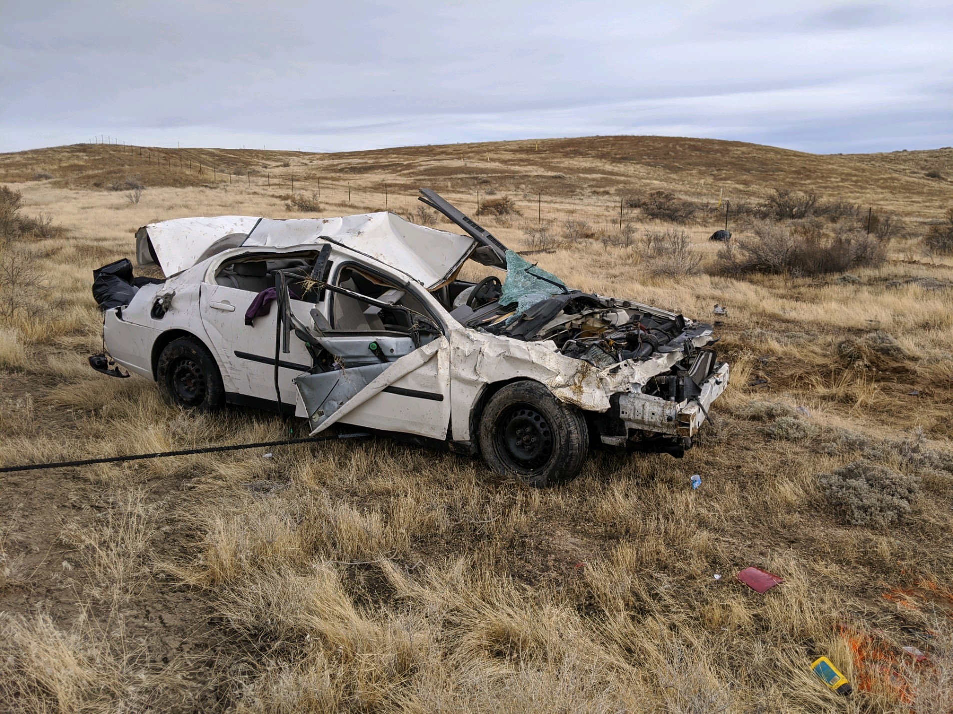 One man was killed by being ejected from a vehicle in a rollover crash Dec. 11, 2019. Brennan Kinlachleeny, 32, of Kayenta, Arizona, was charged Thursday in Utah's 7th District Court with automobile homicide.