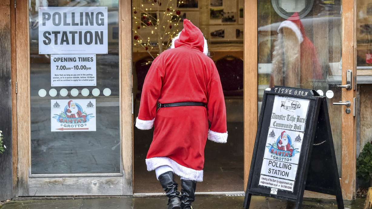 Laundromat, car dealership, grotto and pubs used in UK vote