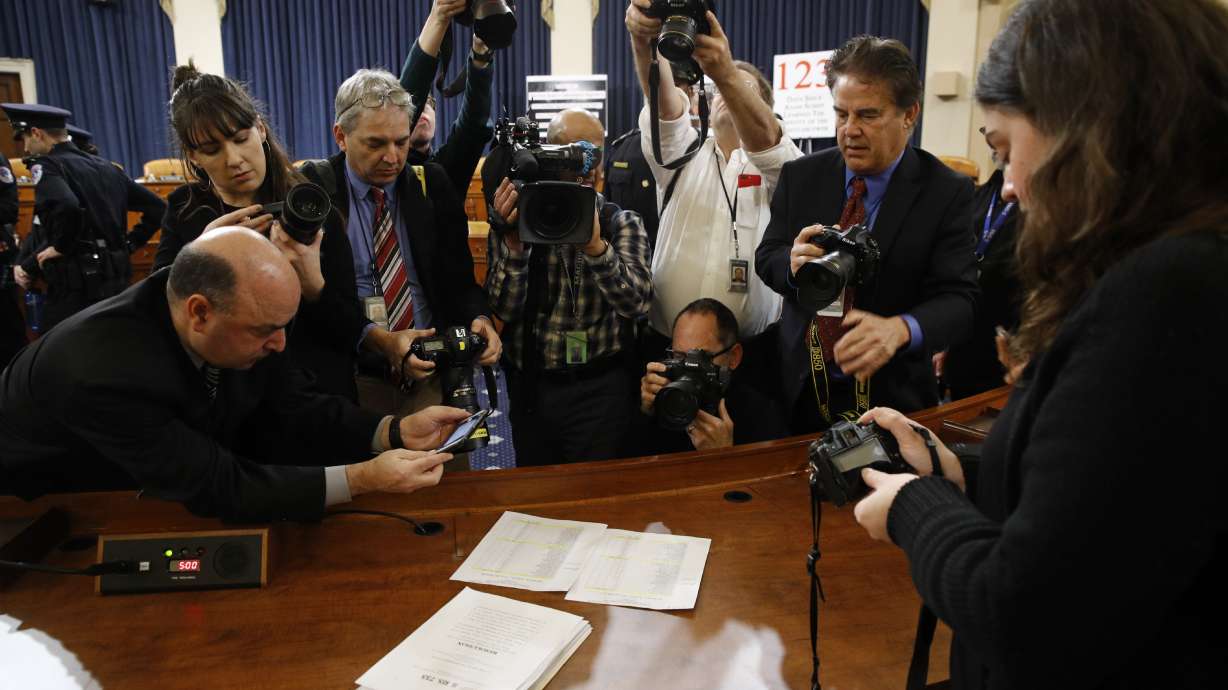Trump impeachment vote underscores a harshly partisan era