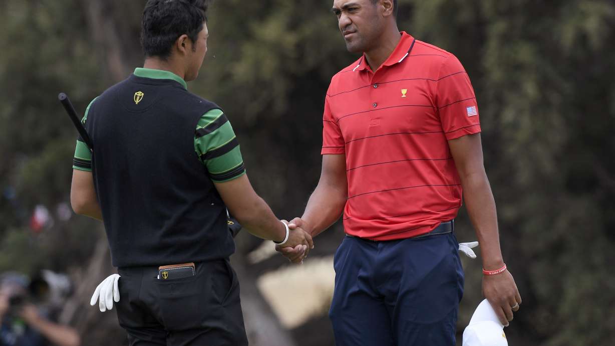 Tiger Woods and US team rally to win Presidents Cup again