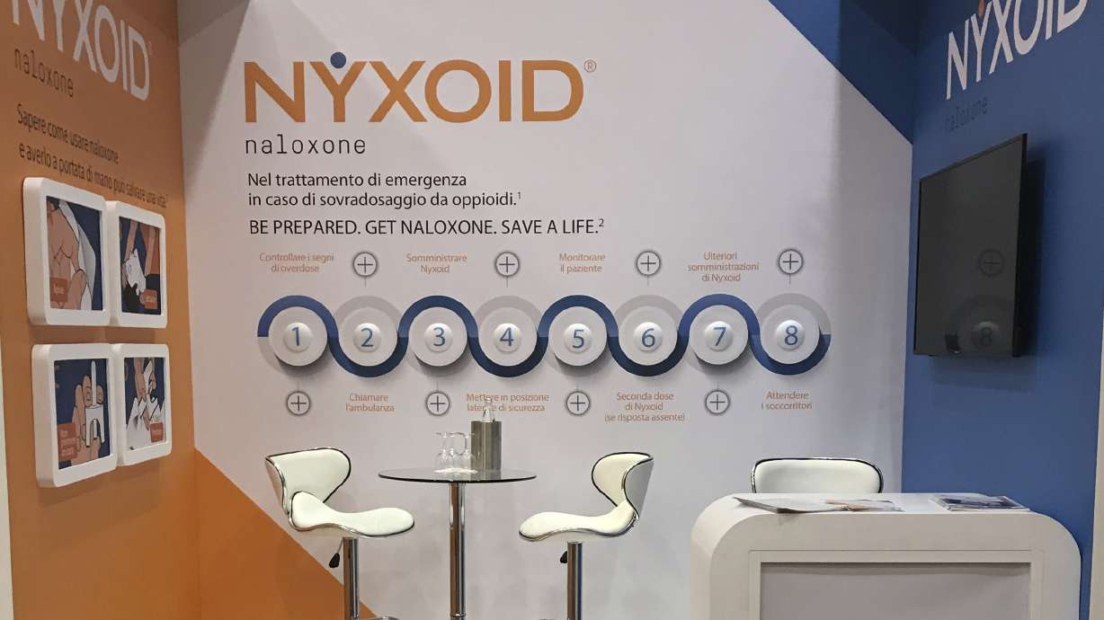 Sackler-owned opioid maker pushes overdose treatment abroad