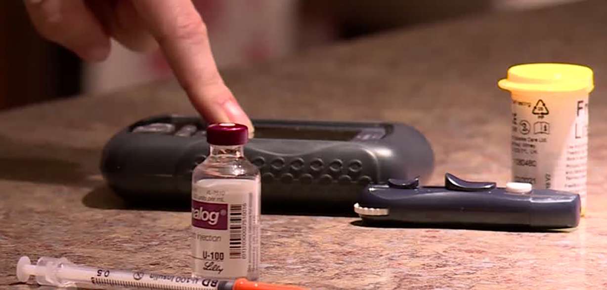 West Haven resident MaryBeth Balzer said she has been without her insulin pump for nearly a week because of FedEx’s delivery issues Saturday, Dec. 14, 2019. Photo: KSL TV