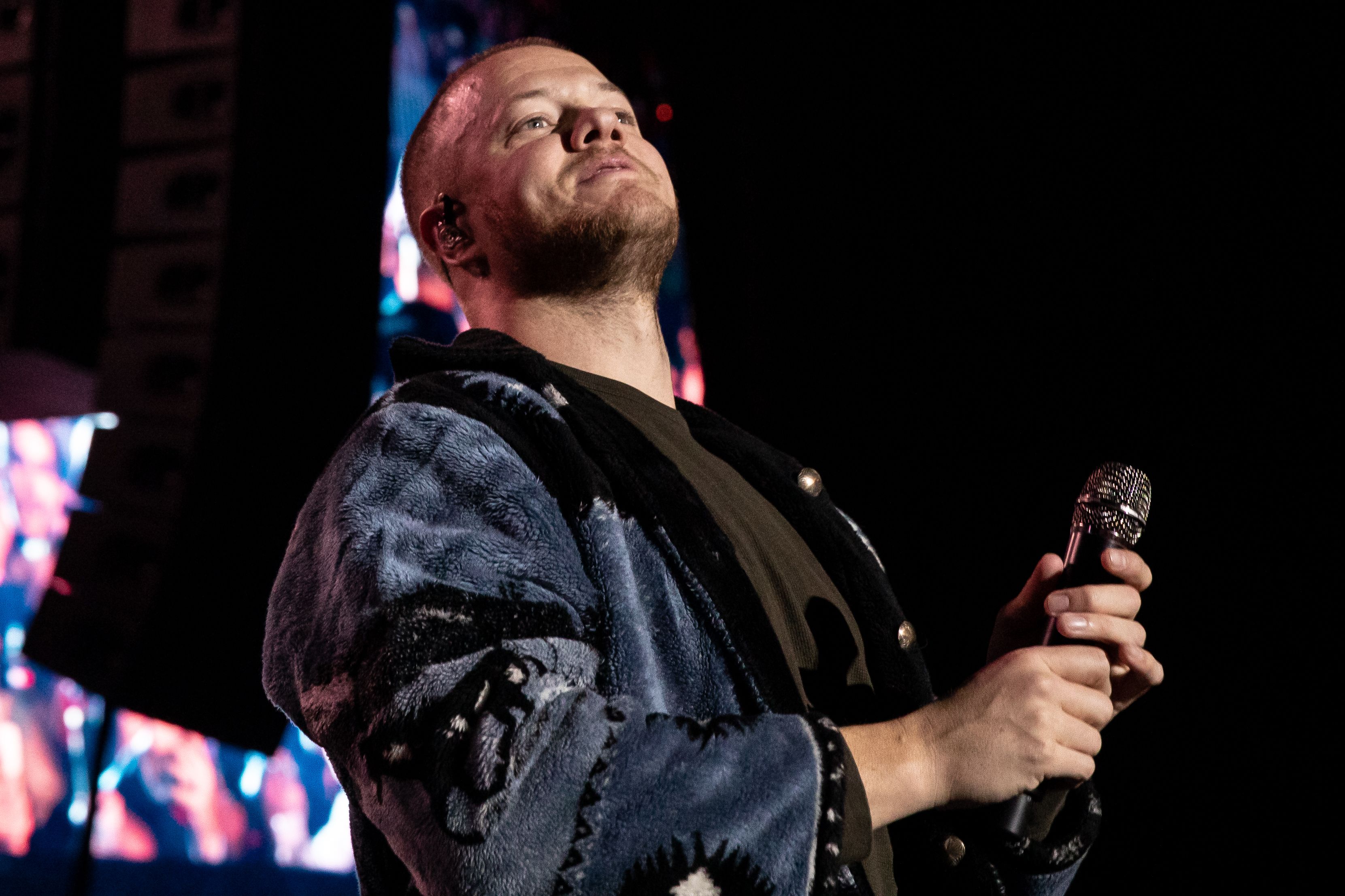 Imagine Dragons frontman Dan Reynolds is taking a break focus on fatherhood