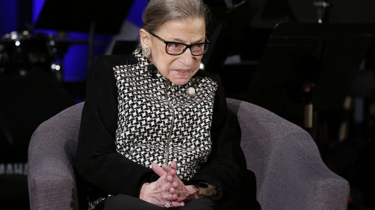 Ailing or no, Ruth Bader Ginsburg maintains busy public life