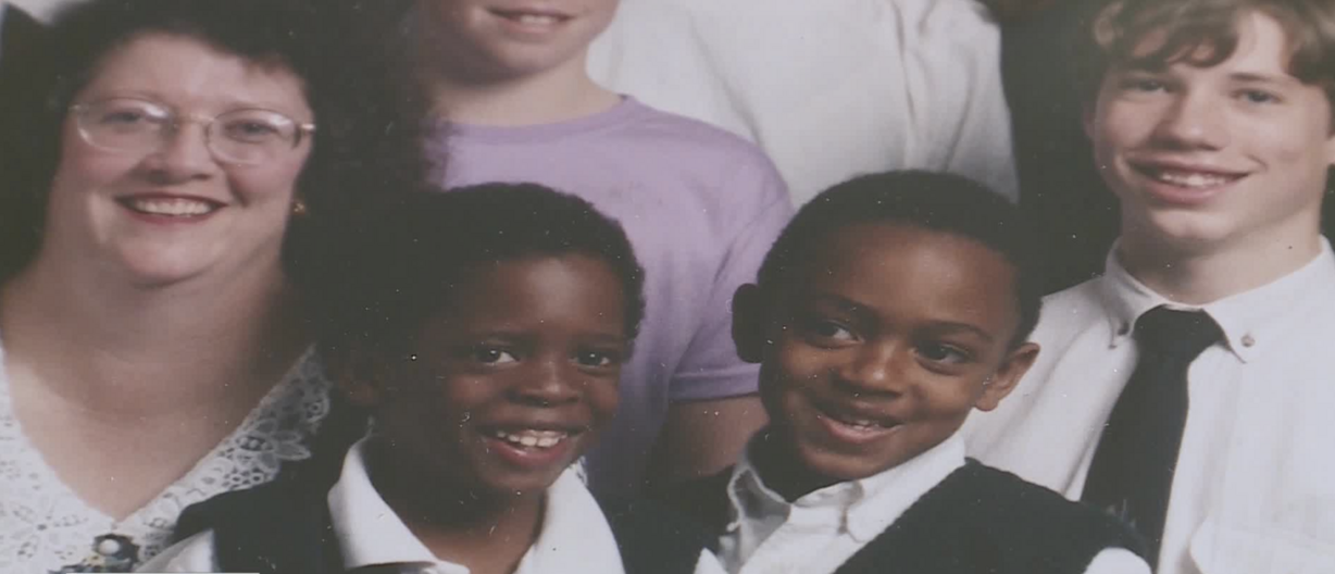 A Sorensen family photo of David when he was younger is seen in the home of Kathleen and Paul Sorensen on Tuesday, December 17, 2019. (Photo: KSL TV)