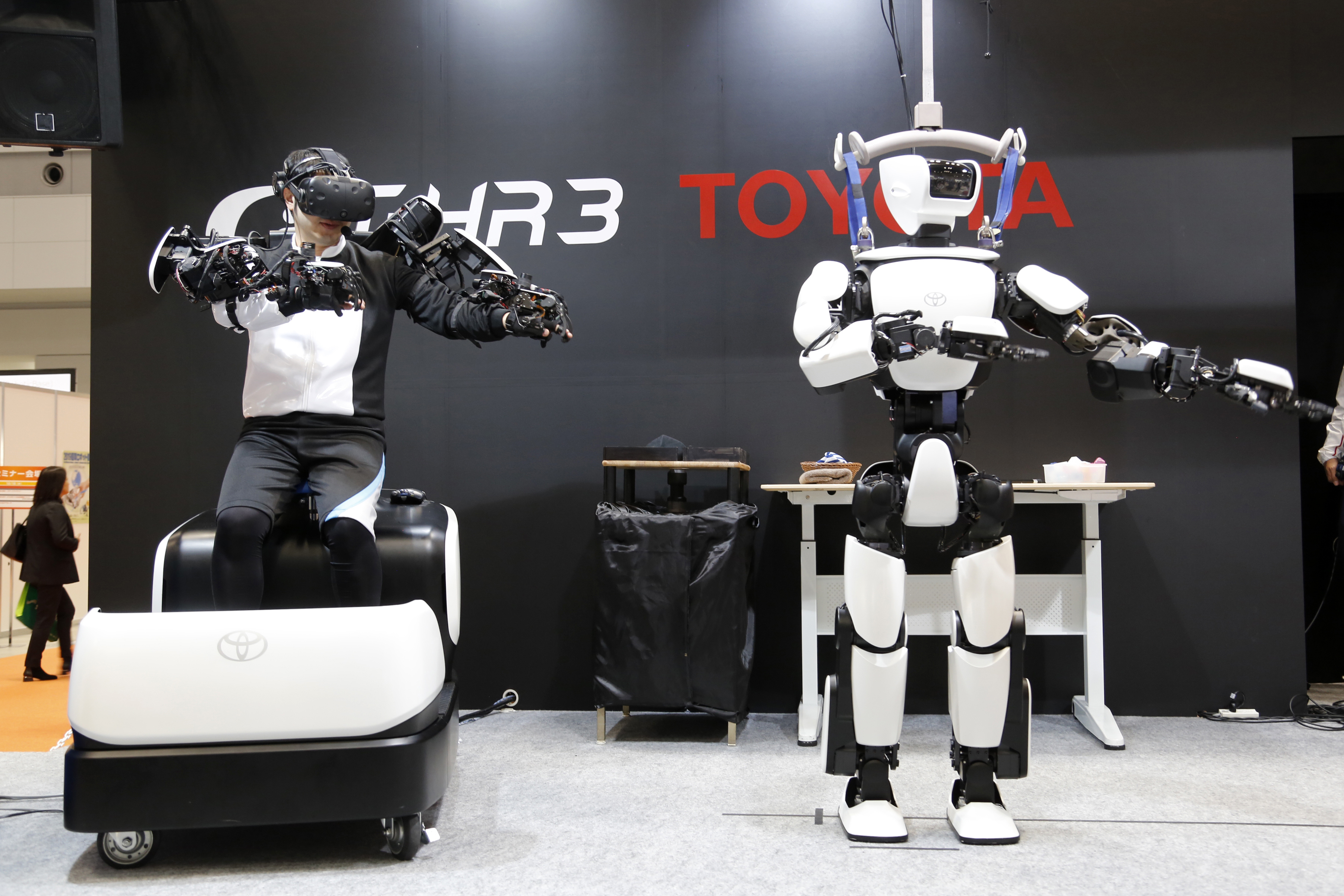 Toyota unveils upgraded version of its humanoid robot