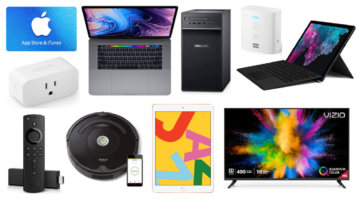 15% off $50 Apple Gift Card, $250 off Microsoft Surface Pro 6, iRobot Roomba 675 only $200