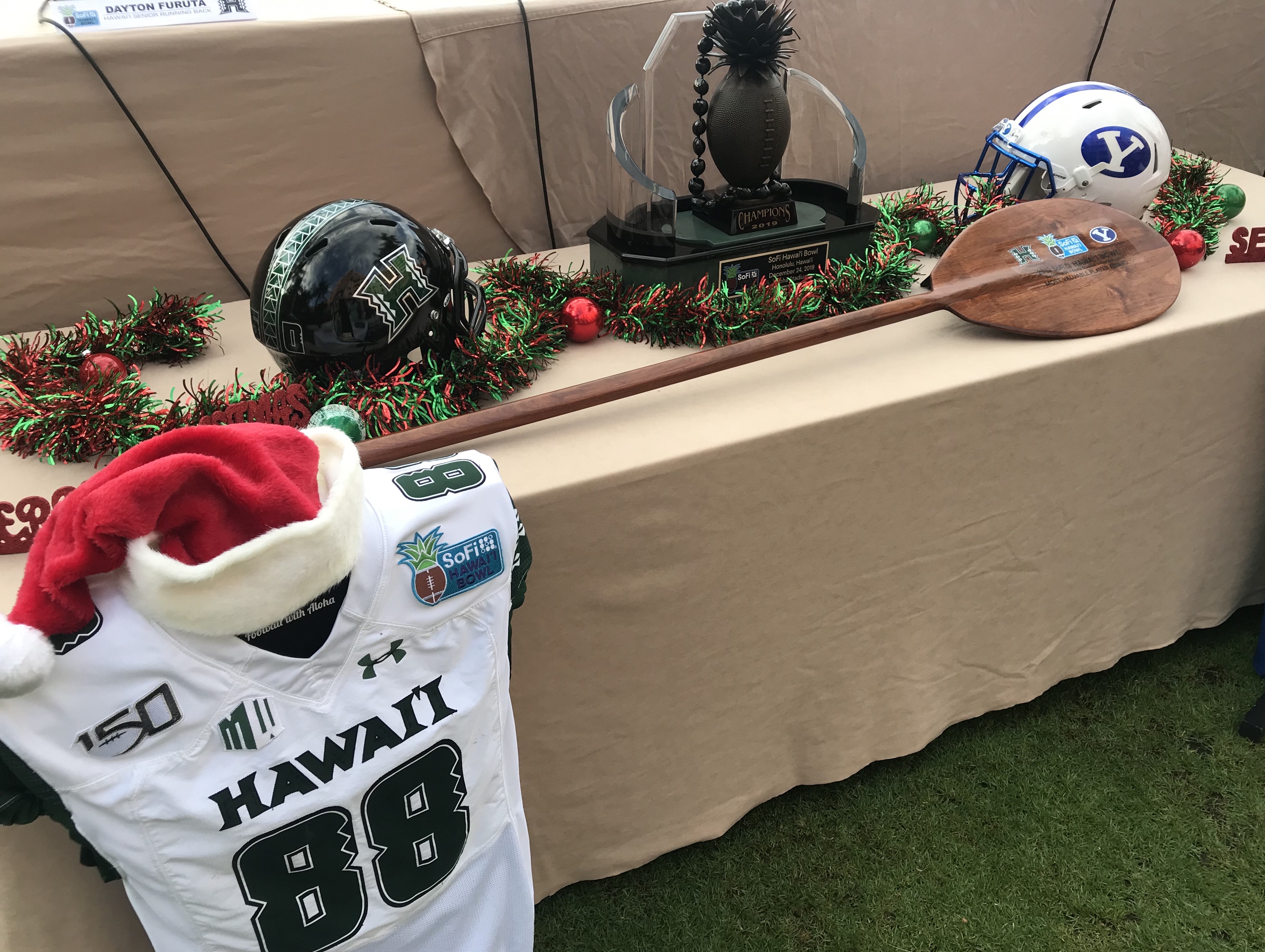 BYU and Hawaii will face off in the 2019 SoFi Hawaii Bowl at Aloha Stadium in Honolulu, Hawaii, Dec. 24, 2019. (Photo: Sean Walker, KSL.com)