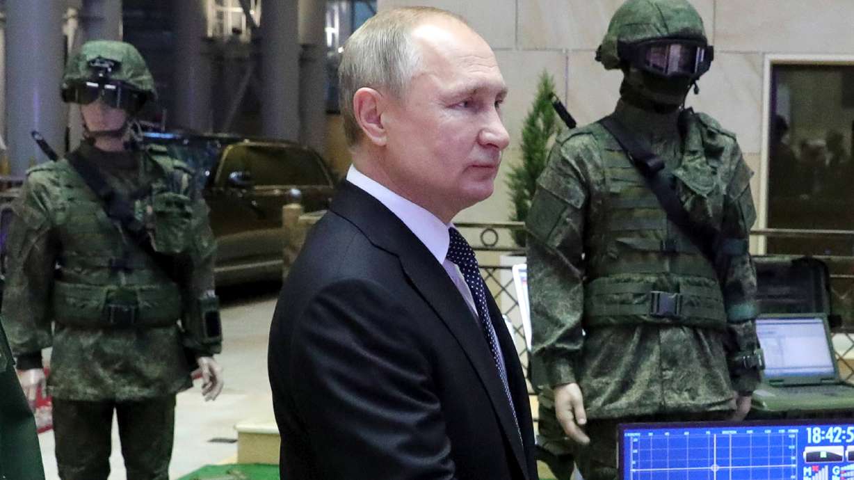 Putin says Russia is leading world in hypersonic weapons