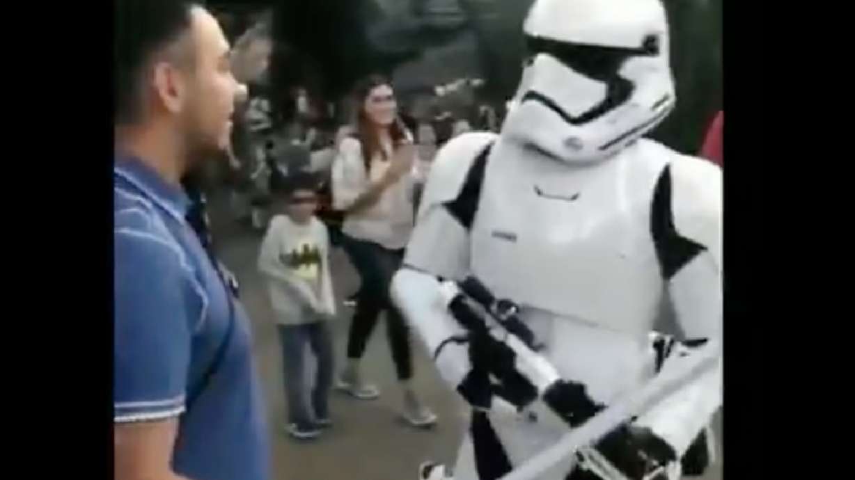 Have You Seen This? Stormtrooper eviscerates man's dreams