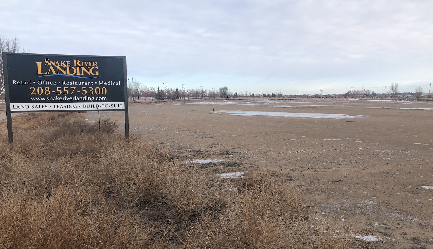 Ground is expected to be broken on a Larry H. Miller Megaplex Theatre at Snake River Landing in spring 2020. (Photo: Nate Eaton, EastIdahoNews.com)