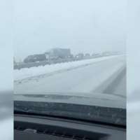 I-15 closed between Las Vegas and California, hundreds stranded due to winter weather