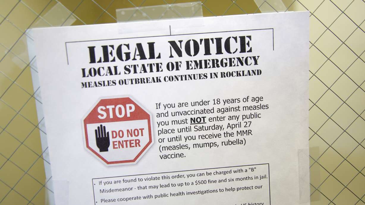 'Tough year' for measles and other infectious diseases in US