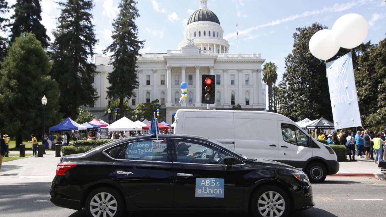 California takes lead on laws affecting gig economy, privacy