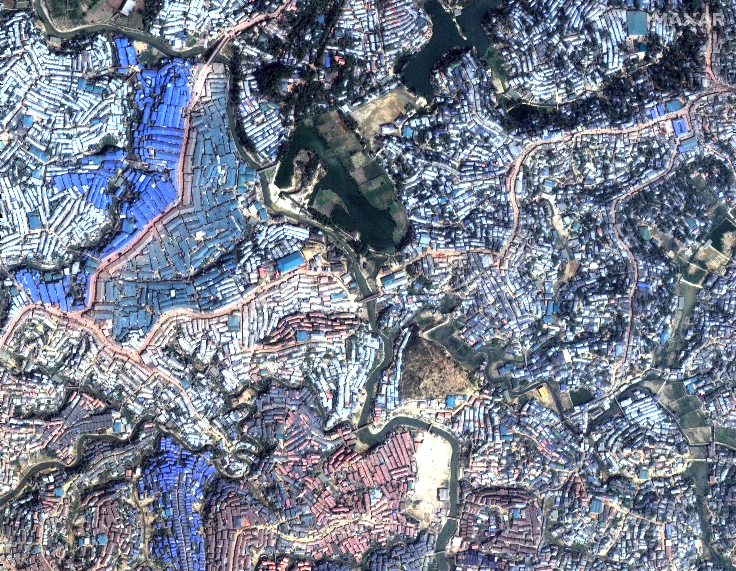 Looking down on a decade: Satellite images tell the stories