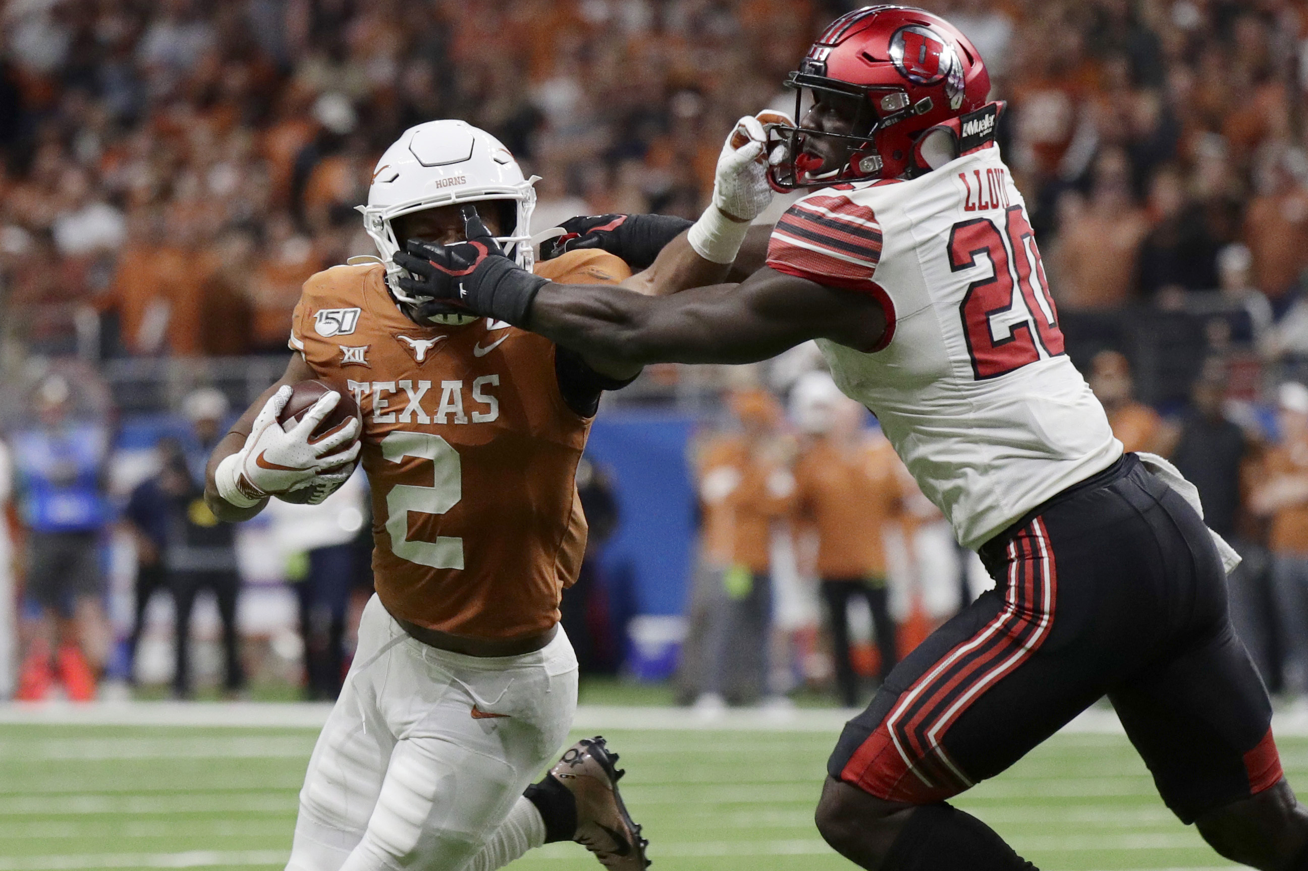 Ehlinger leads Texas' Alamo Bowl romp over No. 12 Utah 38-10