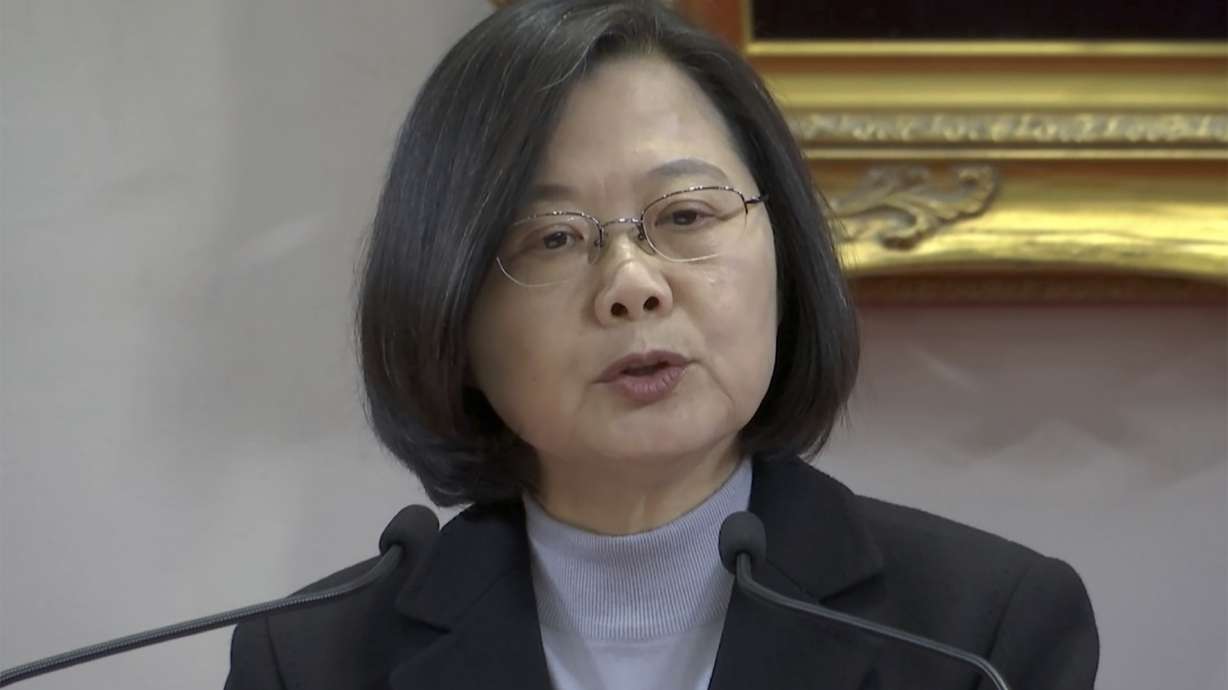 Taiwan's Tsai defends Anti-Infiltration Law aimed at China