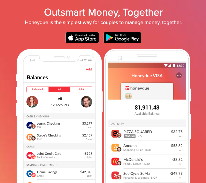 Photo: Screenshot of Honeydue website