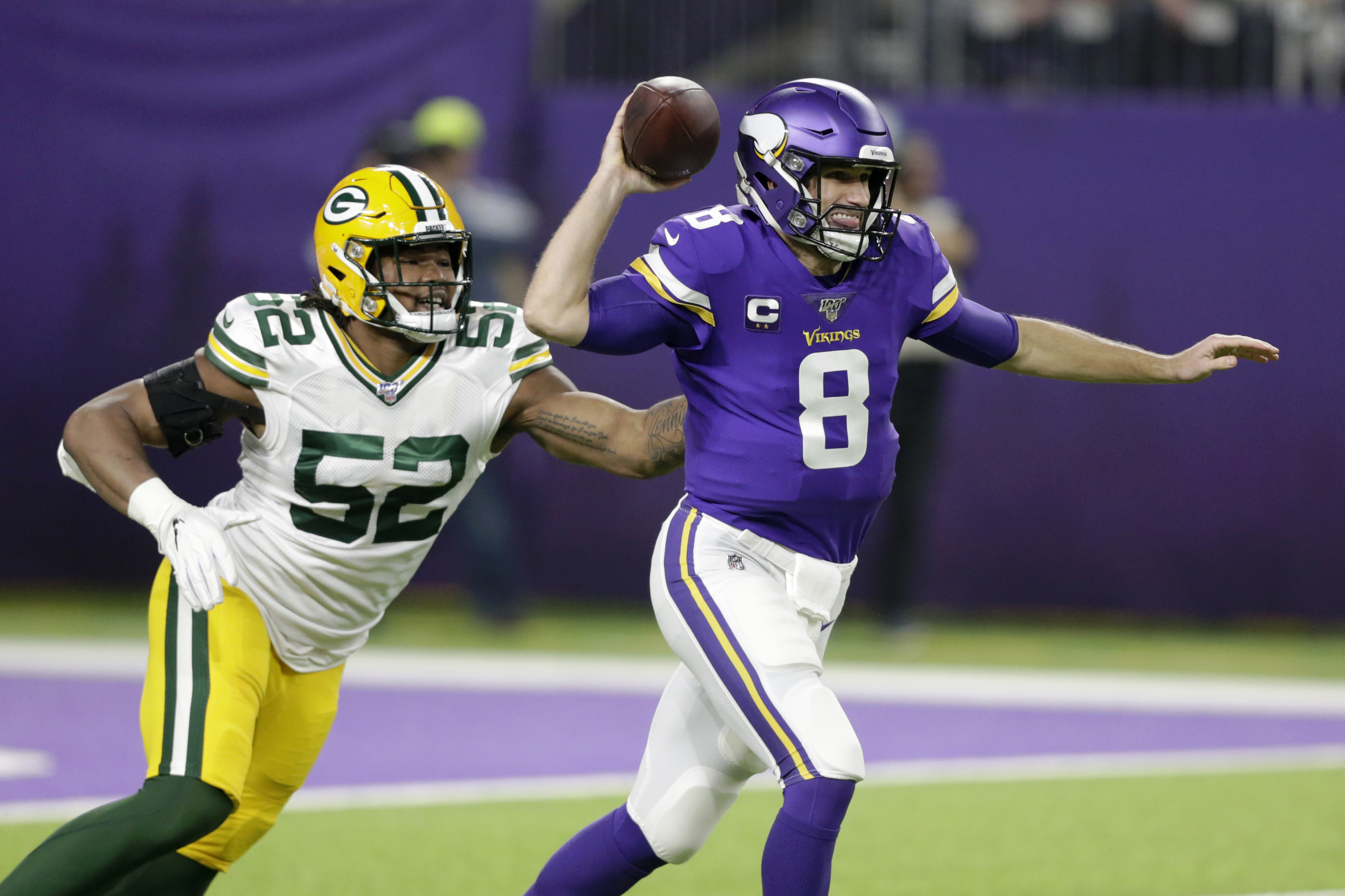 Cousins, Vikings prep for crossroad playoff game vs. Saints