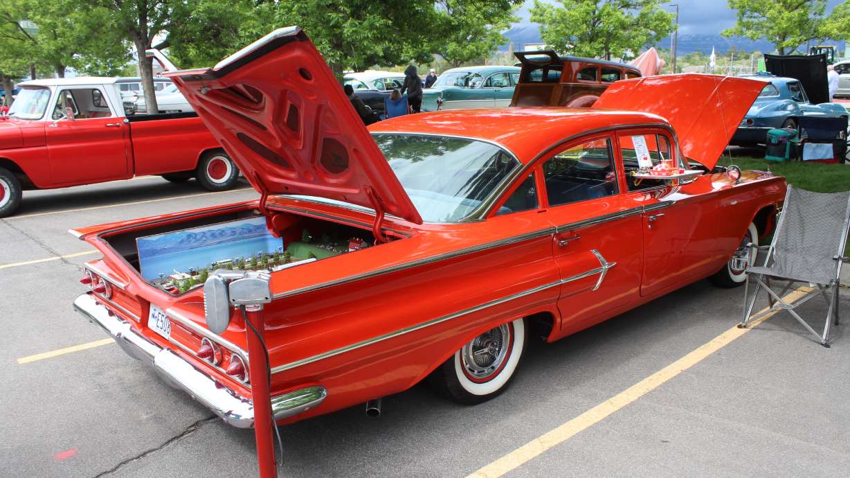 Orem man builds car show inside his show car