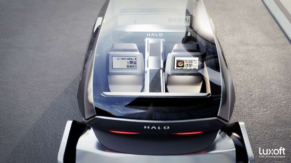 New Shared Mobility Concept, Luxoft HALO, Introduces a Revolutionary Digital, Consumer-Grade In-Vehicle Experience