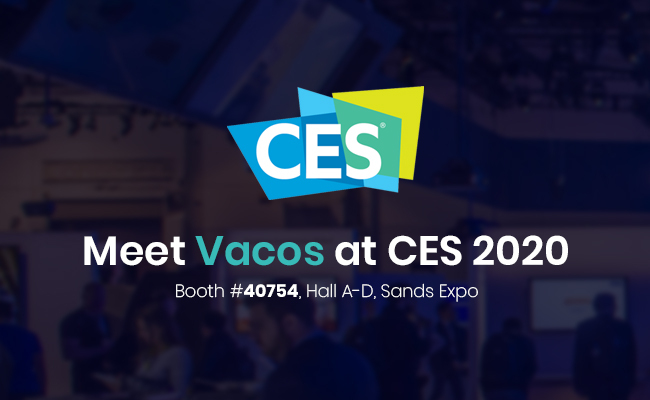 Vacos to Showcase AI Wire-Free Security Camera, Unique Video Doorbell and Auto-Tracking Indoor Cam at CES 2020