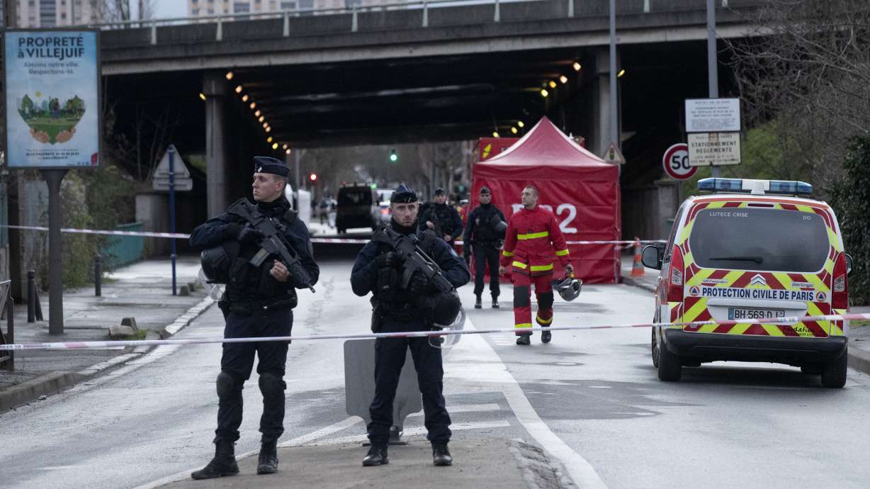 Knife attack near Paris treated as terror-related