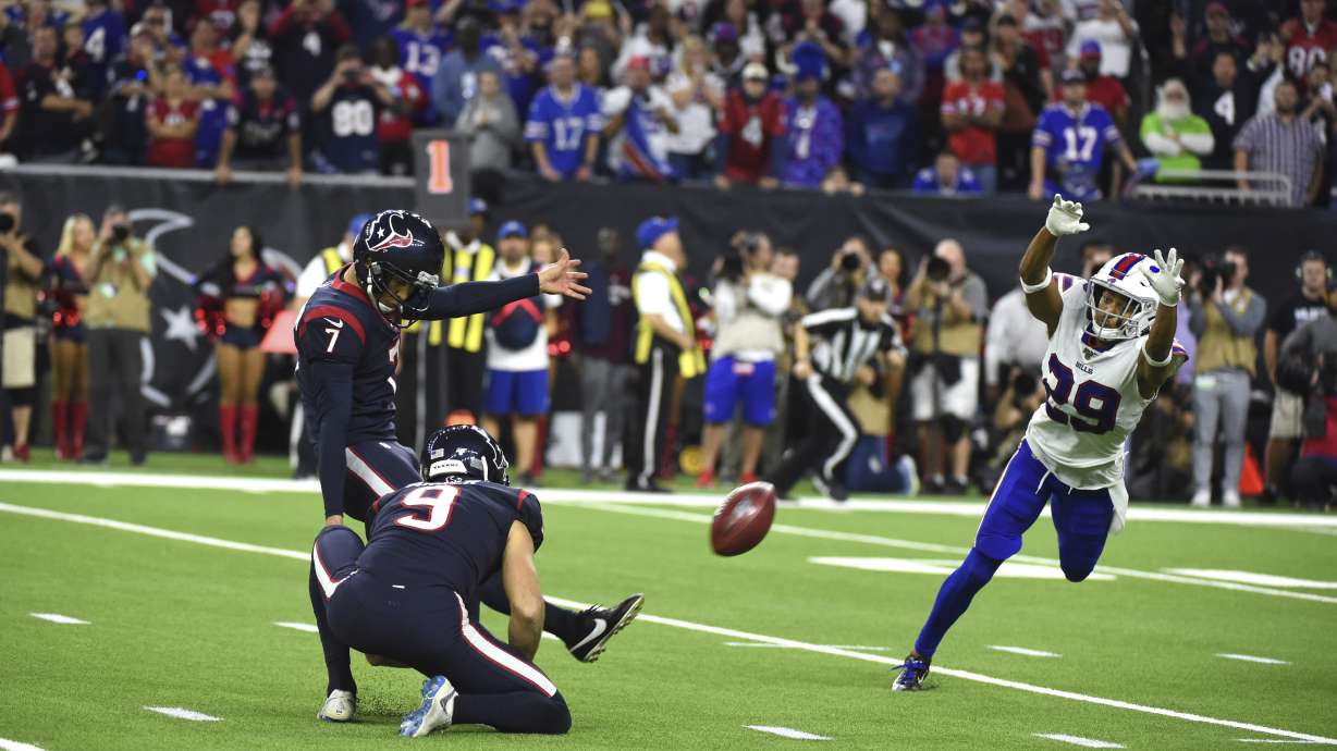 Texans roar past Bills for 22-19 win in OT