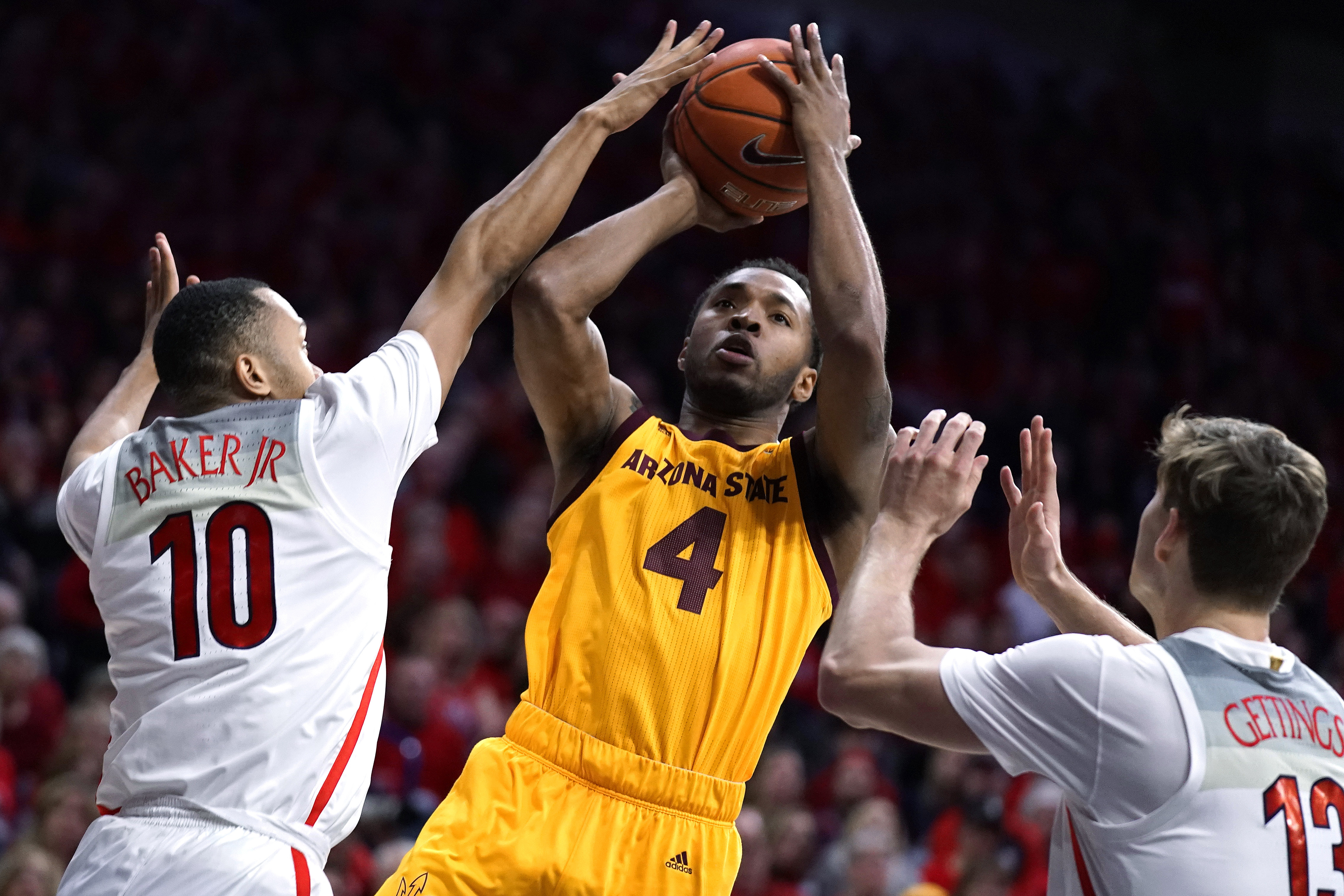 No. 25 Arizona routs rival Arizona State 75-47