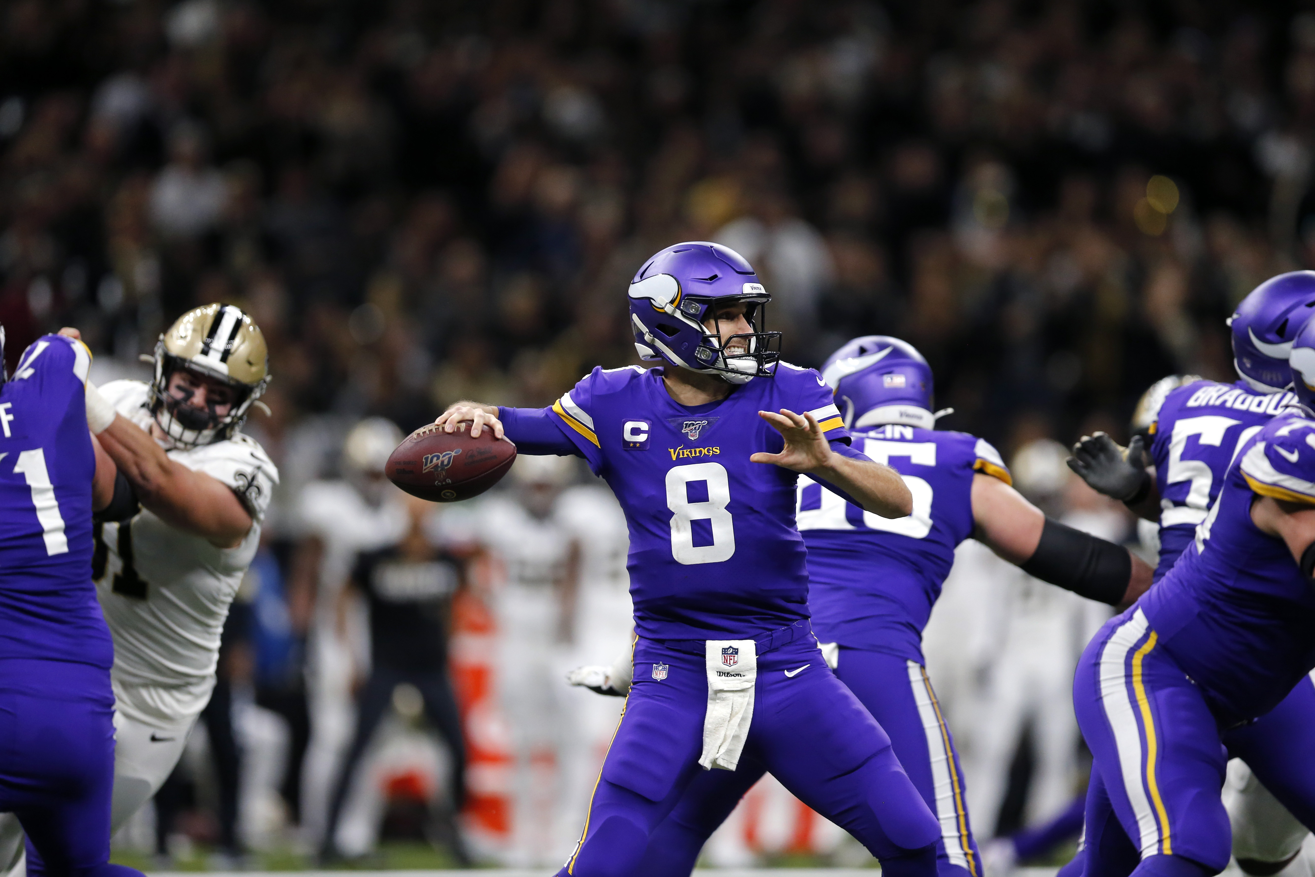 Kirk Cousins, Vikings upend Saints in OT in NFC playoffs – The Denver Post