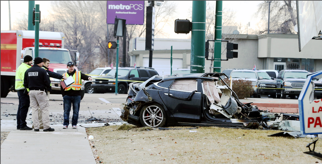 West Valley woman hit in weekend collision with Tesla dies