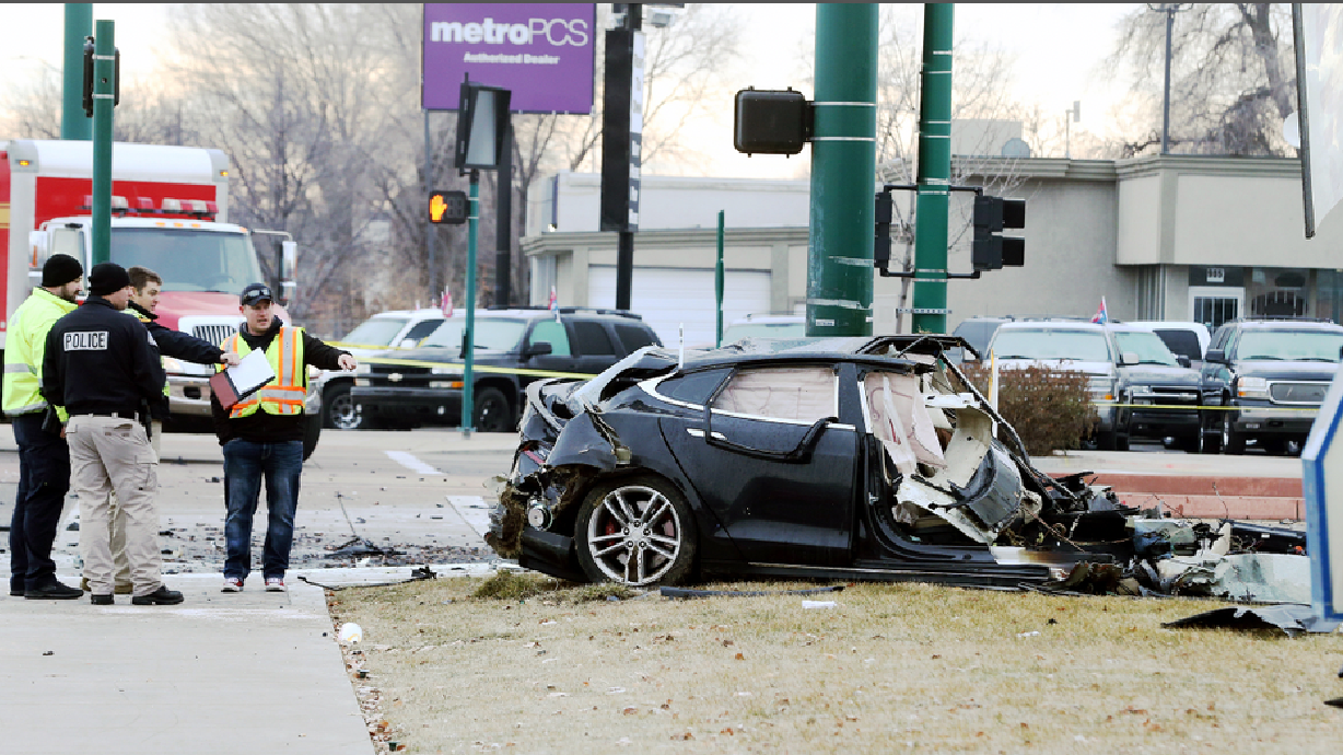 West Valley woman hit in weekend collision with Tesla dies