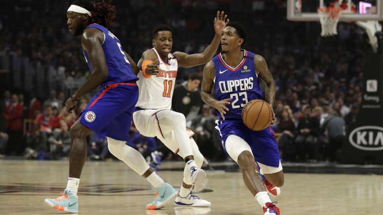 Clippers get 30-plus from 3 players, beat Knicks 135-132