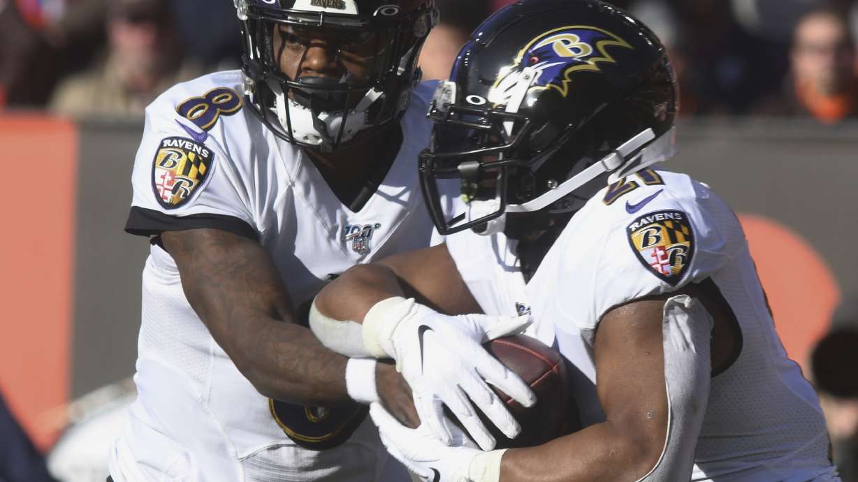 Top-seed Ravens focus on now, not then, in playoff vs Titans