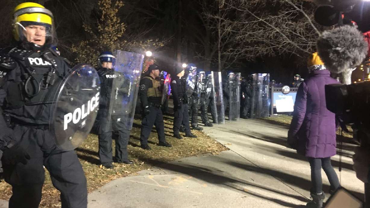 Some repeat protesters just want to provoke officers, Salt Lake police say