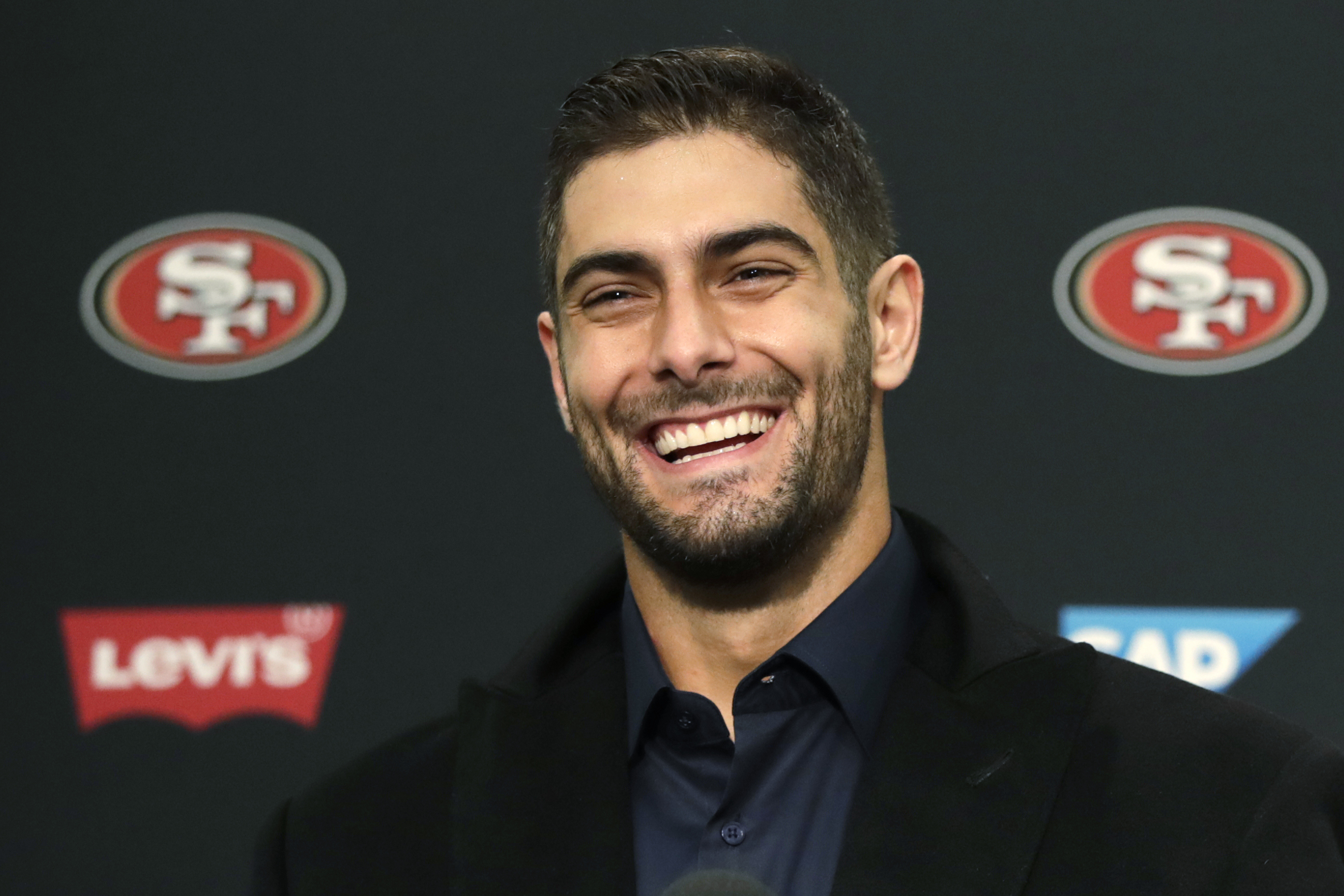 Jimmy Garoppolo ready for 1st playoff start for 49ers