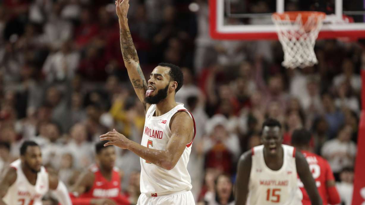 No. 12 Maryland grinds past No. 11 Ohio State 67-55
