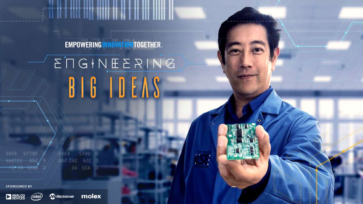 Mouser Electronics and Grant Imahara Showcase Contract Manufacturing in “Engineering Big Ideas” Video Finale