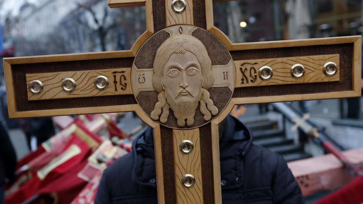 Serbian church protests 'suffering' of Serbs in the Balkans