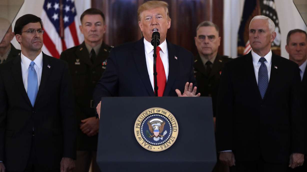 AP FACT CHECK: Trump minimizes IS risk, distorts Iran payout